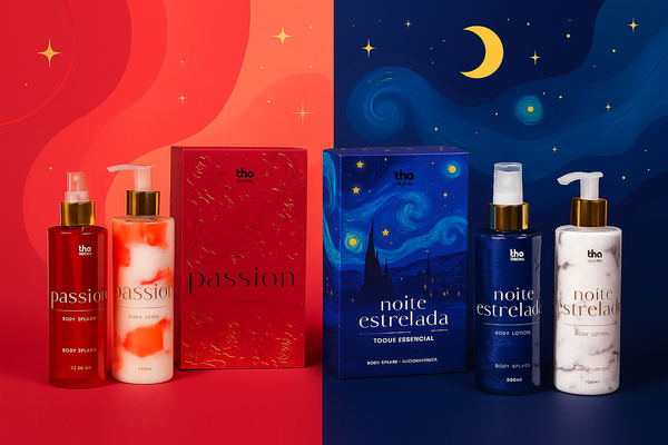 ✨ Combo Encanto da Meia-Noite: Kit Noite Estrelada + Kit Passion